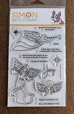 Simon Says Stamp - All Ye Faithful - Clear Photopolymer stamp and die set, NIP