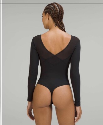 LuLuさま専用 NWT Lululemon Align Mesh Bodysuit Special Edition - Size 14