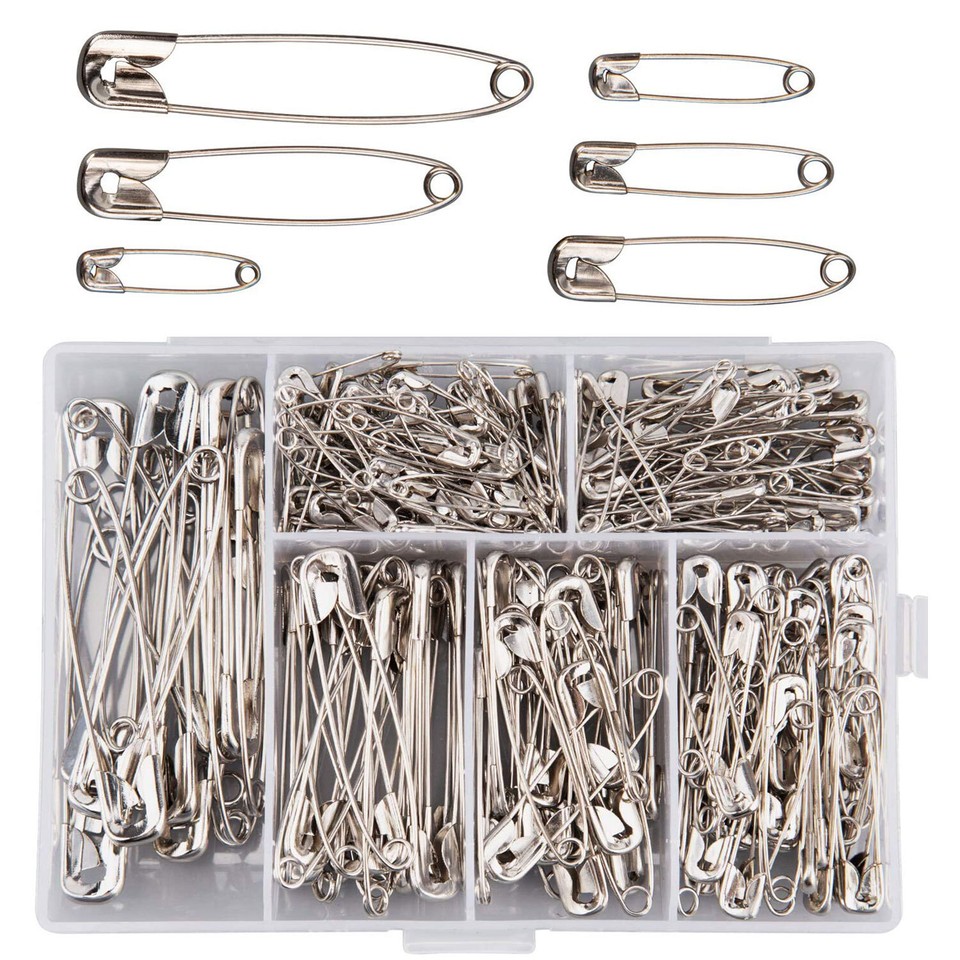 Baby Diaper Pins Nappy Pins Safety Pins Snap Fasteners Lock Coloured ...