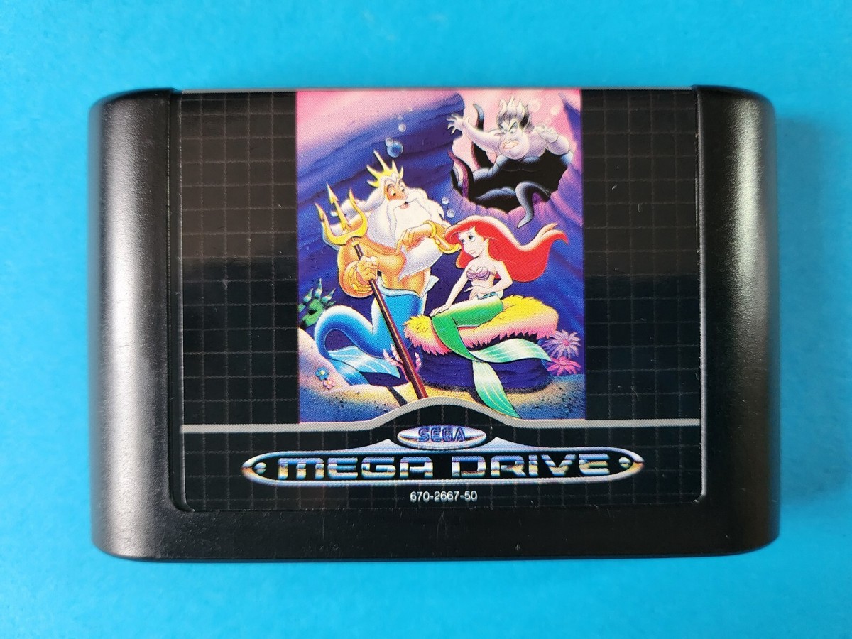 Test du jeu vidéo Ariel the Little Mermaid sur Game Gear • Emu Nova