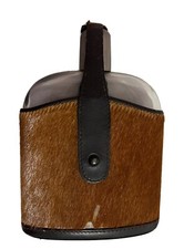 fiaschetta whisky antica vetro e cavallino