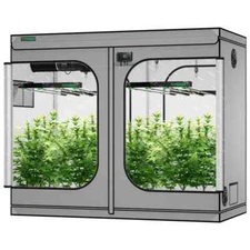 VIVOSUN 4x8FT Complete Smart Grow Tent Kit w/ E42A Contoller G8 8in Inline Fan