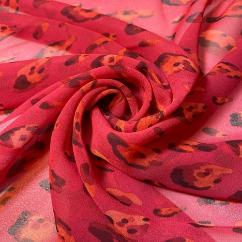Floral Crepe Georgette Material Suave Vestido Cortina Tela Artesanal 44" por Metro - Imagen 44 de 63