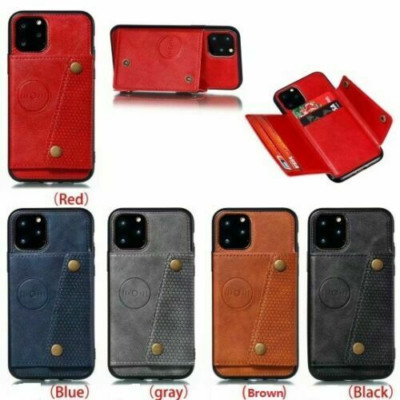 Magnetic Car Holder Wallet Phone Case for iPhone 14 13 12 11 15 16 Pro Max XR 78