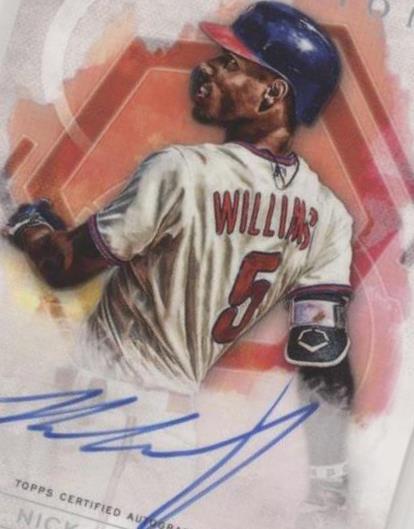 2019 Topps Inception - Nick Williams #RES-NW - 1 of 1