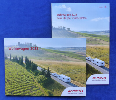 Dethleffs Wohnwagen 2022 C'Joy Aero Camper Nomad - Prospekt + Preisliste 11.2021