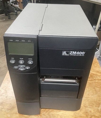 Zebra ZM400 Thermo Etikettendrucker 203dpi WLAN, Ethernet, USB - ZM400-2001-0700T - Bild 8 von 12