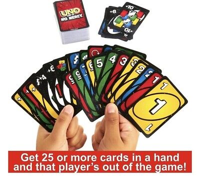 UNO Show Em NO MERCY Card Game New Sold Out TikTok 2023 IN HAND SEALED