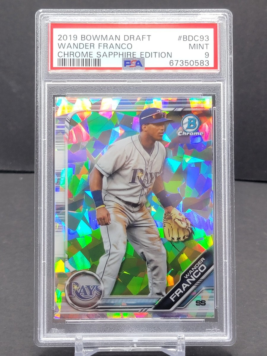2019 Bowman Baseball Draft Chrome Sapphire Card #BDC93 2019 Bowman Baseball Draft Chrome Sapphire Card #BDC93