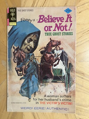 Ripley's Believe It or Not! #60 (Western February 1976) Gold Key Ghost Horror