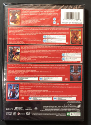 Spider-Man [ 5-Movie Collection ] (DVD) NEW | eBay