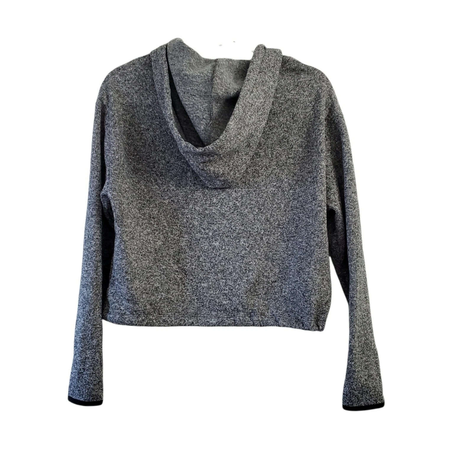 UNDERCOVER Maglione Victorias Secret ROSA piccolo grigio maglia con cappuccio pullover cropped logo