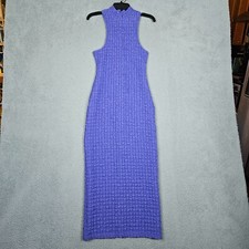 URBAN OUTFITTERS Women's Purple Gina Bubble Knit Dress Size M