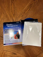 Special Moments Glossy Photo Paper  Ink Jet Printers 8.5 x 11  10mil  83 Sheets