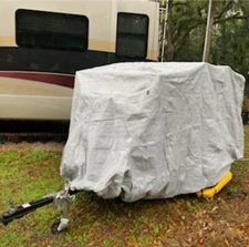 ☆ Storage Cover ☆ Runaway CoolCamp ☆ Utility Travel Trailer 4'X8' XYZ CAMPING