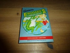 Frogger II 2 Threeedeep ! Atari 5200 CIB Complete In Box Parker Brothers Konami
