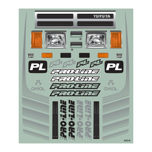 PRO362200 1987 TOYOTA HILUXSR5 XTRACAB BODY CAB ONLY FOR SCX6 HONCHO: CLEAR - Picture 2 of 7