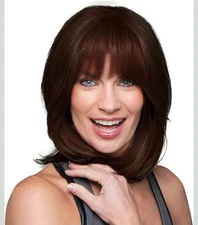 GABOR Top Tier Top-Of-The-Head Hair Piece by Hairuwear, GL4-8 Dark Chocolate