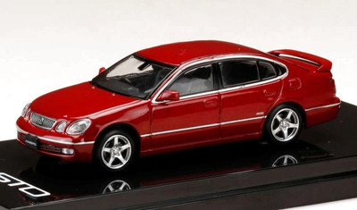 TOYOTA Aristo V300 Vertex - early Version  - mica red - Hobby Japan 1:64