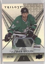 2016-17 Upper Deck Trilogy Black 34/40 Tyler Seguin #21 0c3