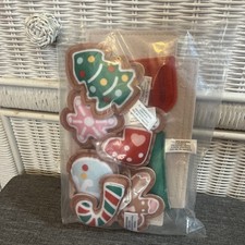 Holiday Time Felt Christmas Cookie 8 piece Set Pretend Play Super Cute assorted