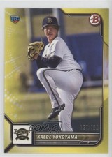 2022 Bowman NPB Nippon Professional Baseball Yellow /150 Kaede Yokoyama 0o6v
