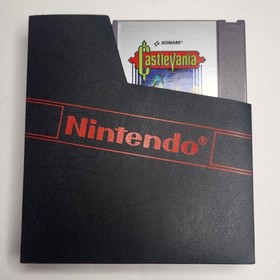 Vintage Nintendo NES CASTLEVANIA Video Game With Sleeve No Manual Untested 