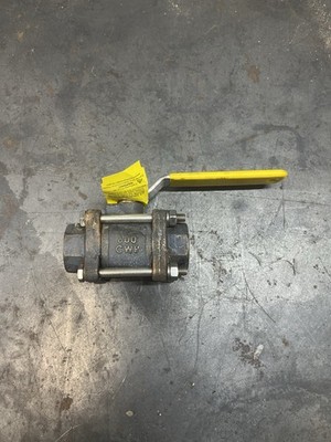 Apollo 3/4  Threaded Full Port Ball Valve Bronze And Brass. Slight Discoloration
