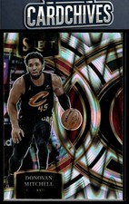 Donovan Mitchell 2023-24 Panini Select #163 Tectonic Prizms