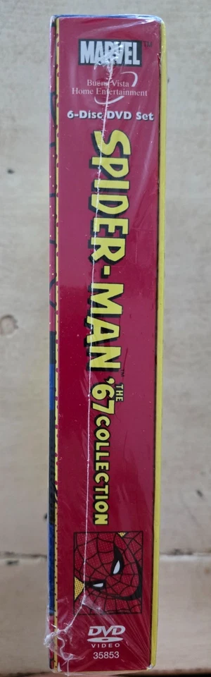 Marvel Spider-Man The '67 collection Unopened 6 Disc DVD SET 52 ep Stan Lee - Image 4 of 4