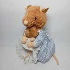 Hunca Munca And Baby Plush Soft Toy Beatrix Potter Peter Rabbit Gund Cute