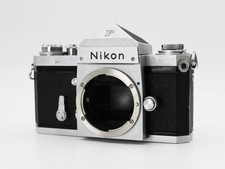 Nikon F Eyelevel Finder 35mm SLR Film Camera Silver Body from JAPAN Exc 4
