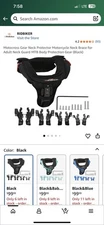 NEW* Ridbiker Motocross Gear Neck Protector Motorcycle Neck Brace Adult Guard