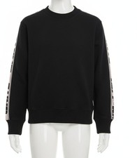 Off White Kids Girls' Black Crew Sweater Size 6