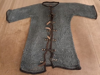 Mytholon John offenes Kettenhemd Aluminium Larp Mittelalter #11-27-01