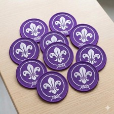UK Scouting Official Uniform Worldwide Membership Badge Pack 10