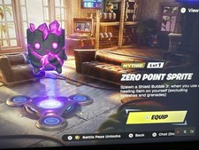 Fortnite Mythic Zero Point Sprite -in game it...