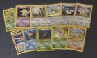 1st Edition Spanish Meowth, Pidgey and Other Pokemon Card Lot EXC