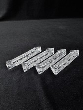 Kristallklar Set Besteckst&auml;nder (Porte-Couteau) 4er Set