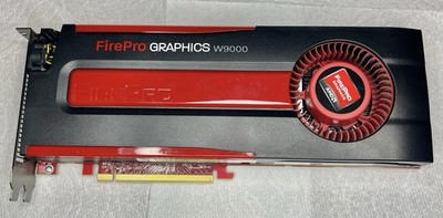 AMD FirePro W9000 6GB HF GDDR5 384-Bit PCI Express 3.0 X16 Full Height