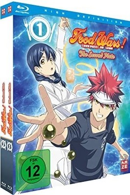 Food Wars! The Second Plate - 2. Staffel Gesamtausgabe oh... Blu-ray  *NEU*OVP*