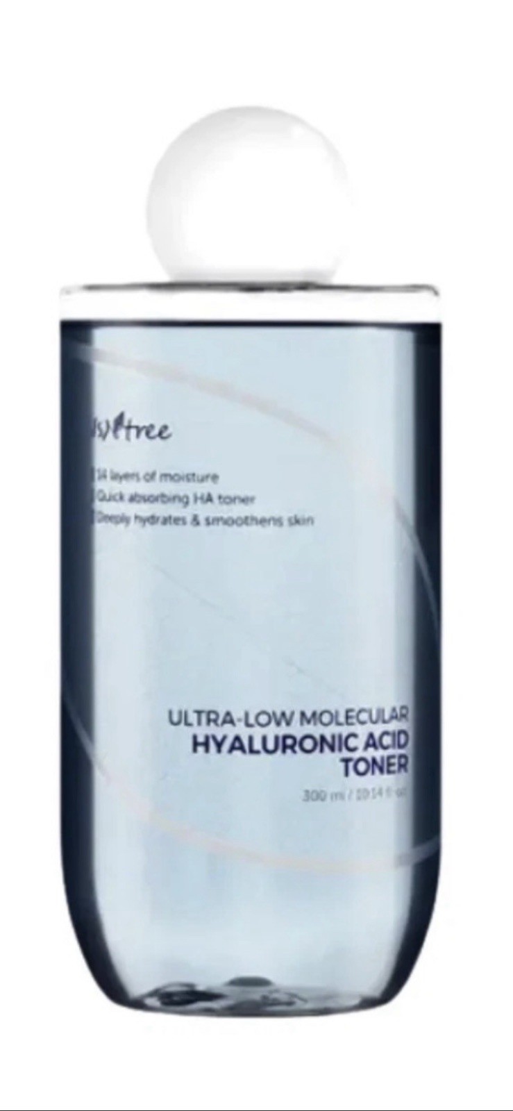 Isntree Ultra-Low Molecular Hyaluronic Acid Toner 300ml Uk