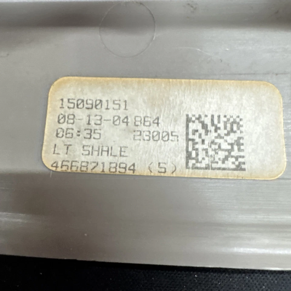 Consola aérea Yukon Tahoe Suburban Escalade 2000-2006/control de clima Shale Foto 4 de 4