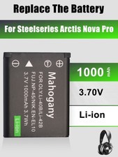 Battery 2-Pack Replacement for Steelseries Arctis Nova Pro Wireless Headset