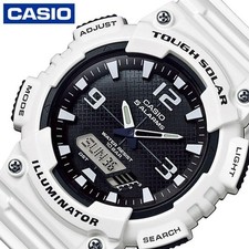 Casio AQ-S810WC-7AJH White Tough Solar Analog Digital Men's Watch Japan New