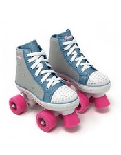 Chicago Fashion Light Up Quad Roller Skates for Girls   Durable Top Performan...