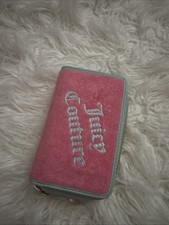 JUICY COUTURE Gelato On The Beach Zip Wallet Pink Lemonade Pastel