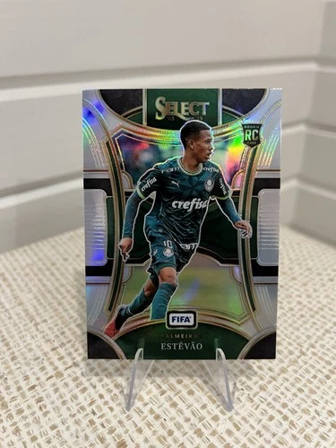2023-24 Panini Select FIFA - Mezzanine Estevao #157 Silver Prizm