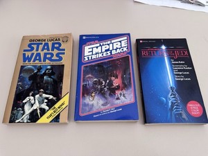 Lot 3 Star Wars Empire Strikes Back Return Of Jedi Ballantine Paperback Books