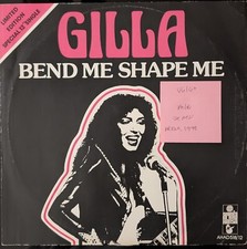 Gilla Bend Me Shape Me Vinyl Record 12" VG/G+ AHAD518/12 1978